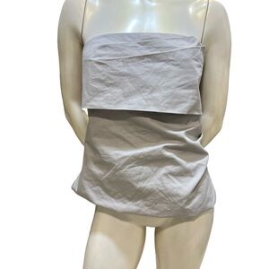 Zara corset top size large sage